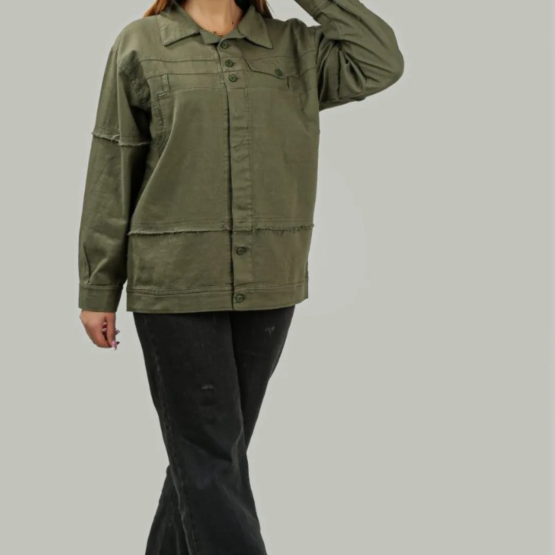 کت کتان فری سایز