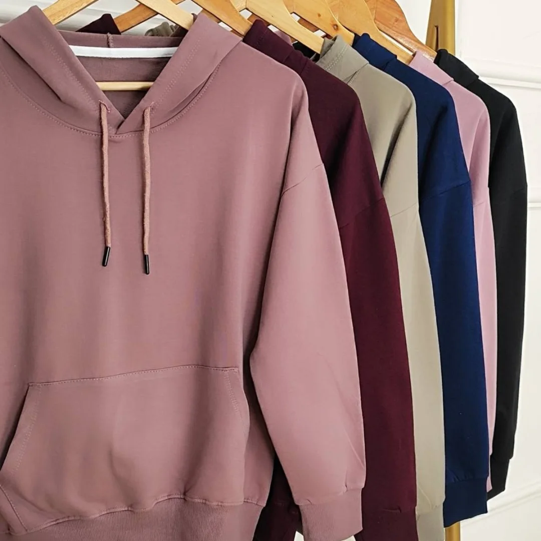 هودی کلاه دار دورس دو نخ پنبه سایز ۲XL و ۳XL